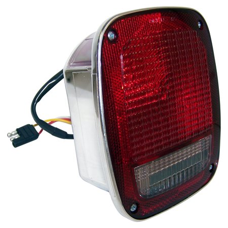 CROWN AUTOMOTIVE Left Tail Lamp With Side Marker, Chrome 5758255C